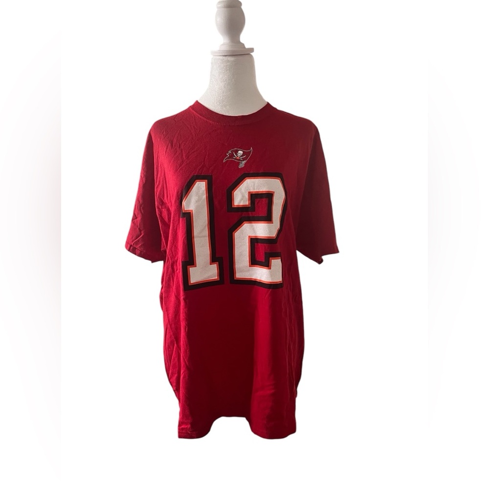Tampa Bay Buccaneers #12 Brady NFL Team Apparel Shirt Size XL